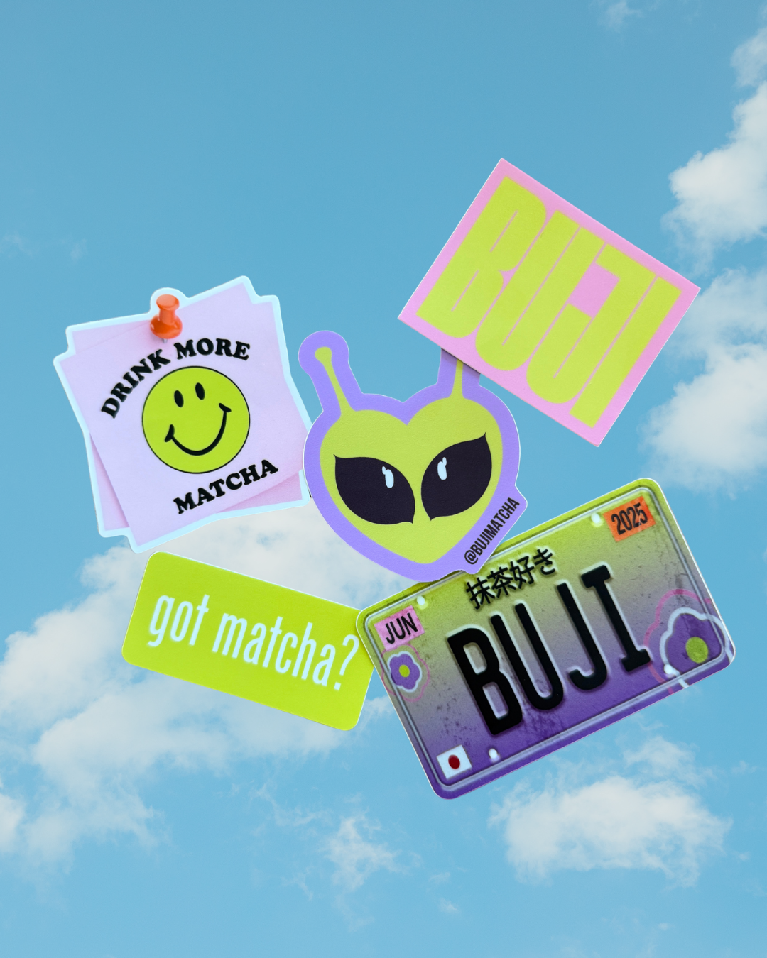 BUJI STICKER PACK 2.0