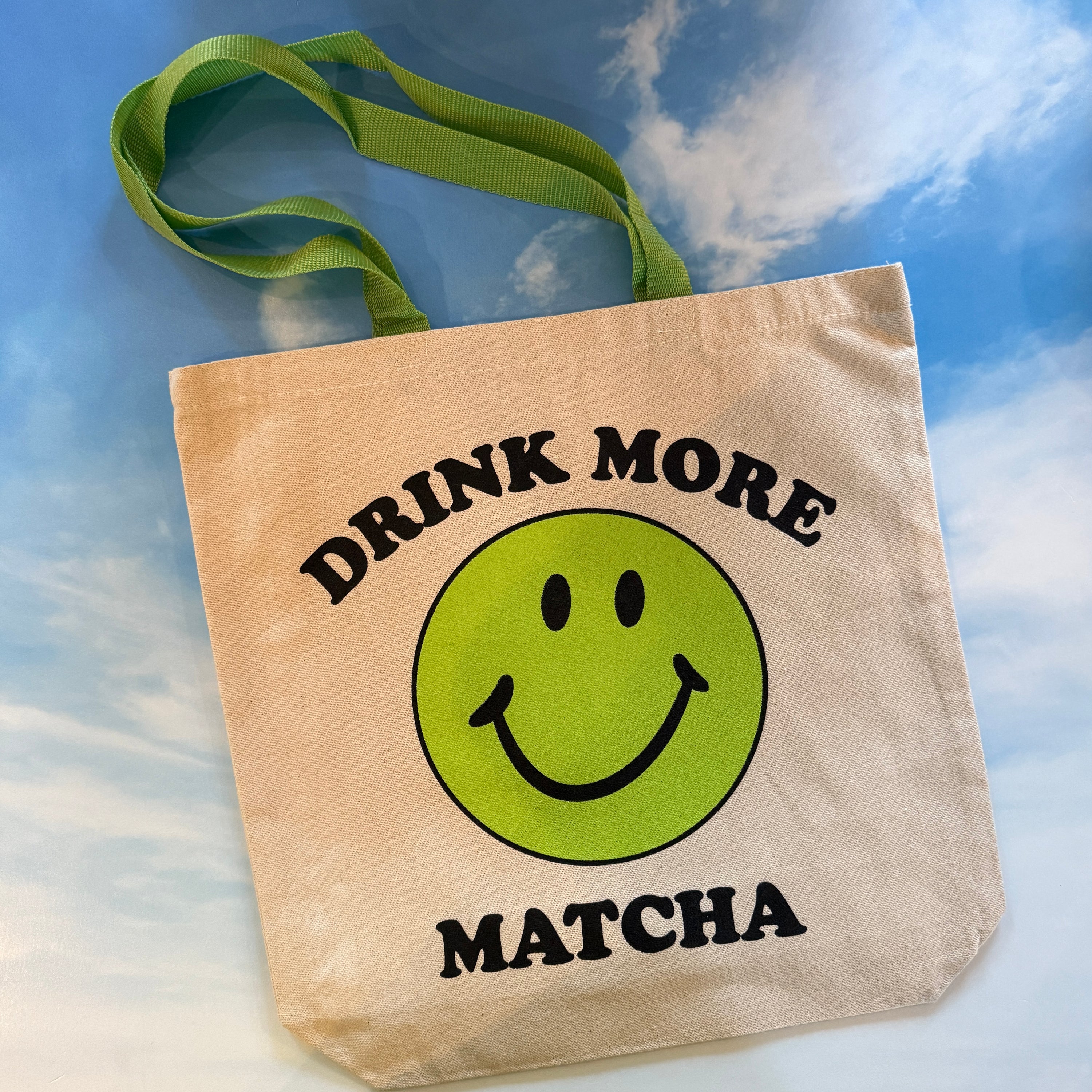 DRINK MORE MATCHA TOTE